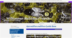 Desktop Screenshot of dunkle-biene.de