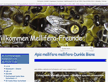 Tablet Screenshot of dunkle-biene.de